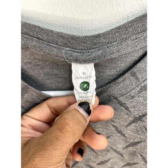 Grey American Heritage AOP Biker Motorcycle Shirt Size XL - Picture 3 of 3